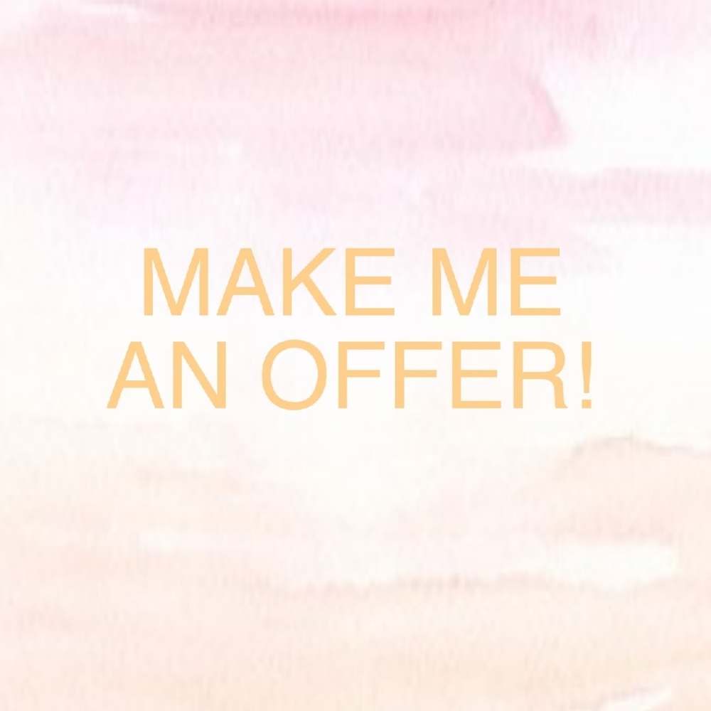 Make me an offer!